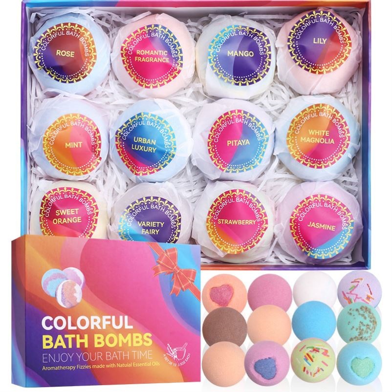 Bath Bomb Salt &amp; Essential Oil 