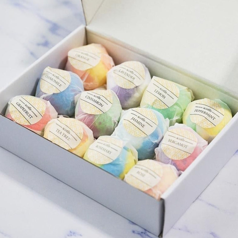 Bath Bomb Salt &amp; Essential Oil 