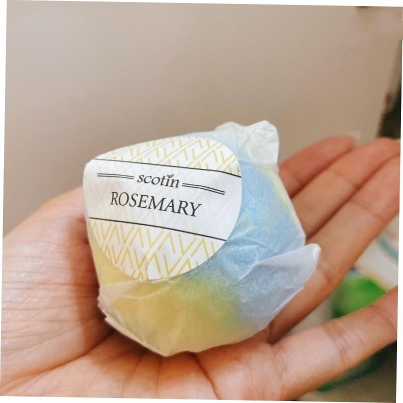 Bath Bomb Salt &amp; Essential Oil 